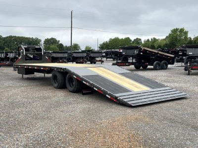 New 2027 MAXXD Hydraulic Dovetail Gooseneck Trailer | 32' x 102' 25K GVWR