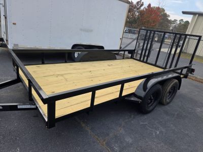 New 2026 Bye-Rite Trailers UTH 714 -- 7x14 (tandem Axle) Utility Trailer