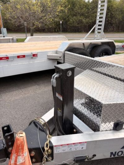 New 2026 Nordtek Aluminum TD82  X 22' -14K GVW Full Power Tilt Trailer