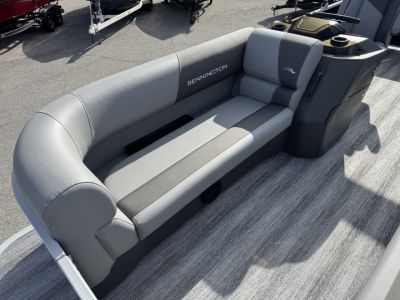 Used 2025 Bennington 18 S Cruise Pontoon Boat Narrow Beam