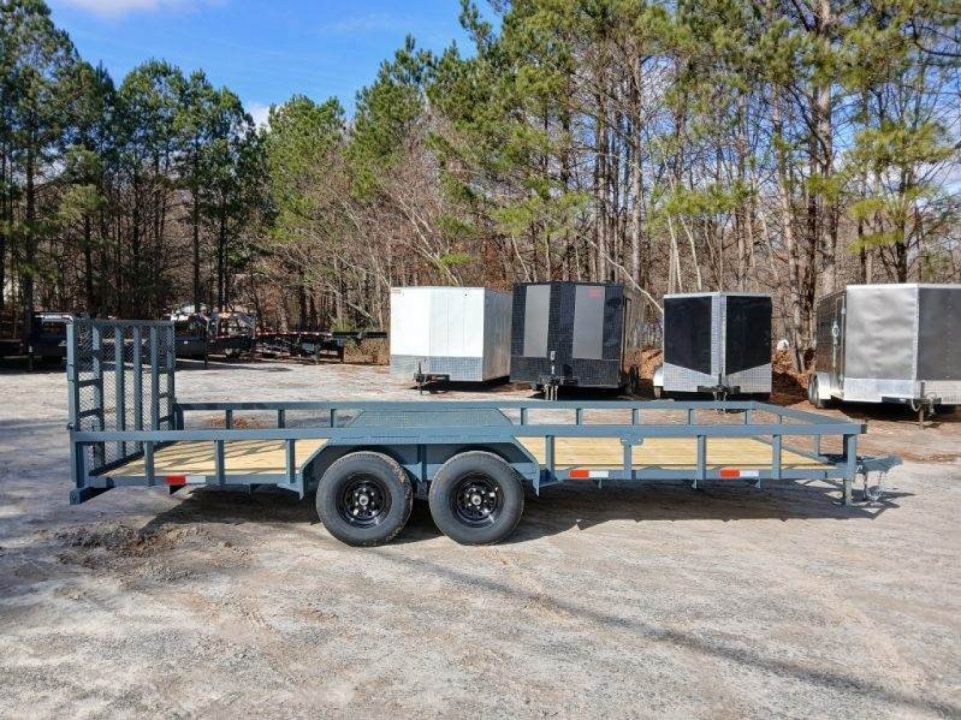 New 2026 10K GPS 7X20 TANDEM AXLE UTILITY TRAILER WITH HD GATE AND HD JACK