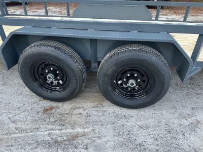 New 2026 10K GPS 7X20 TANDEM AXLE UTILITY TRAILER WITH HD GATE AND HD JACK