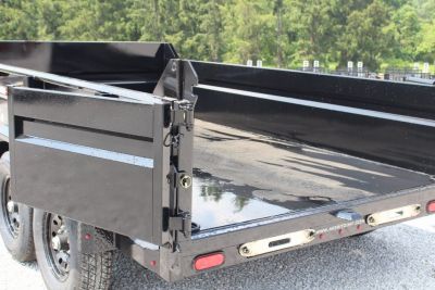 New 2026 Moritz 6' 10" x 12' Heavy Commercial DLH Series Dump Trailer - 14000# GVW