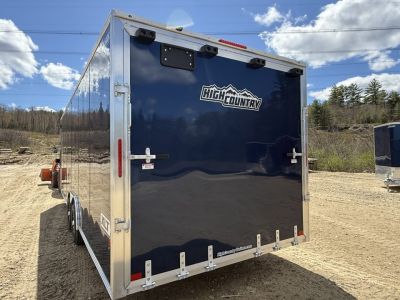 New 2026 High Country 8.5X24 +3ft V nose/ All Aluminum/ 7' Interior Height - 9990 GVW