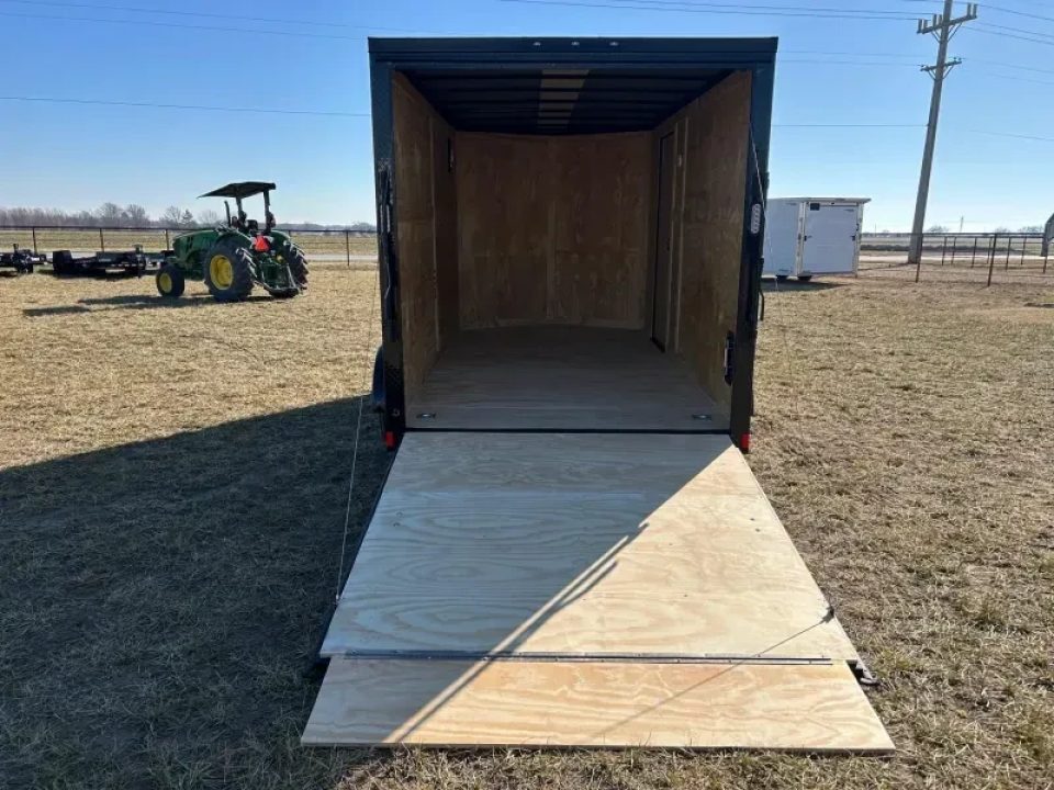 New 2026 Rock Solid Cargo 7x14 Tandem 7K Cargo w/ .080 Polycore, Aluminum Wheels, & 7' Interior Height