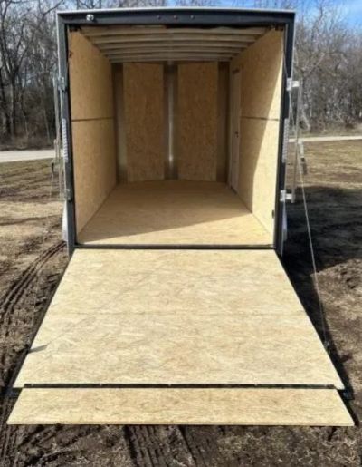 New 2026 H and H Trailer 7 X 14 TANDEM CARGO W/ RAMP DOOR