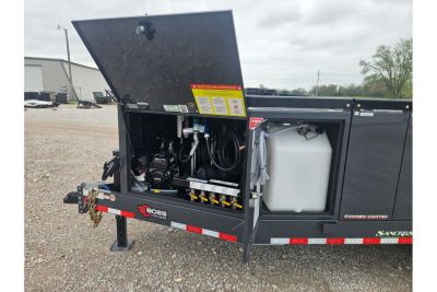 New 2026 Boss 880 GAL. TANDEM 14K FUEL TRAILER W/35FT REEL & 30GPM ENGINE DRIVEN PUMP