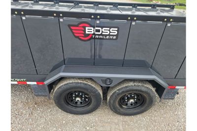 New 2026 Boss 880 GAL. TANDEM 14K FUEL TRAILER W/35FT REEL & 30GPM ENGINE DRIVEN PUMP