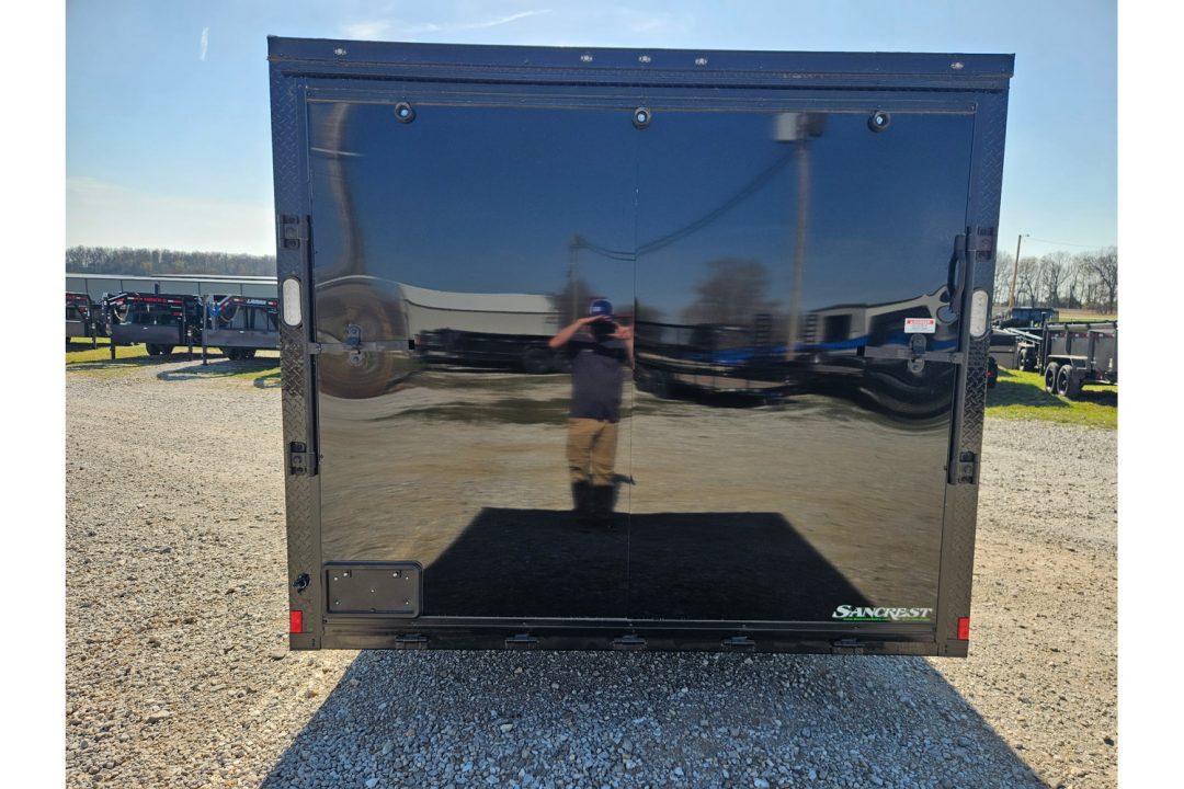 New 2026 Rock Solid Cargo 8.5X20 TANDEM 10K CARGO W/.080 SCREWLESS EXTERIOR 6'6" HEIGHT BLACKOUT TRIM & RAMP DOOR *HAIL DISCOUNT*