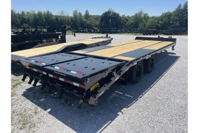 New 2026 Big Tex 25PH TANDEM DUAL DECK OVER PINTLE W/ 5' DOVE/ MAX RAMPS/ 102X25