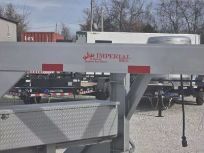 Used 2025 Imperial Trailer 102 X 24 SPLIT TAIL / CUSTOM RAMPS / ALUM. WHEELS