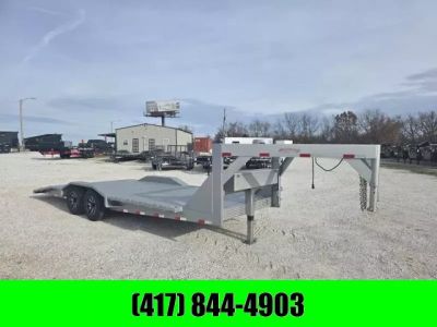 Used 2025 Imperial Trailer 102 X 24 SPLIT TAIL / CUSTOM RAMPS / ALUM. WHEELS