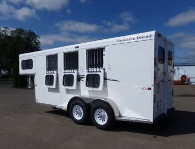 New 2027 Trails West Adventure MX 3 Horse Gooseneck Trailer
