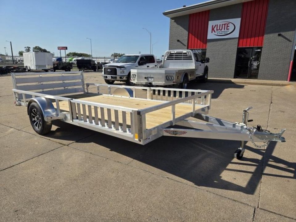New 2026 H&H Trailers 82x14 Aluminum ATV 3K Utility Trailer