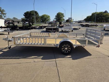 New 2026 H&H Trailers 82x14 Aluminum ATV 3K Utility Trailer
