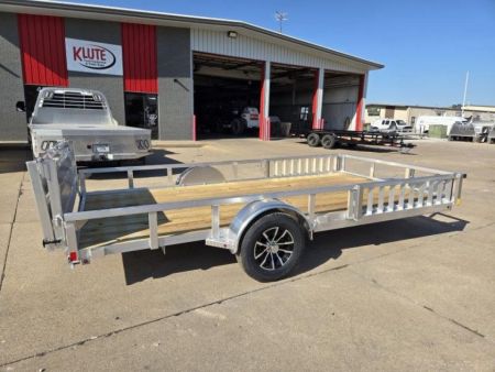 New 2026 H&H Trailers 82x14 Aluminum ATV 3K Utility Trailer