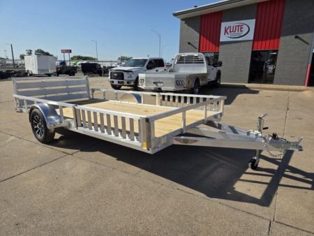 New 2026 H&H Trailers 82x14 Aluminum ATV 3K Utility Trailer