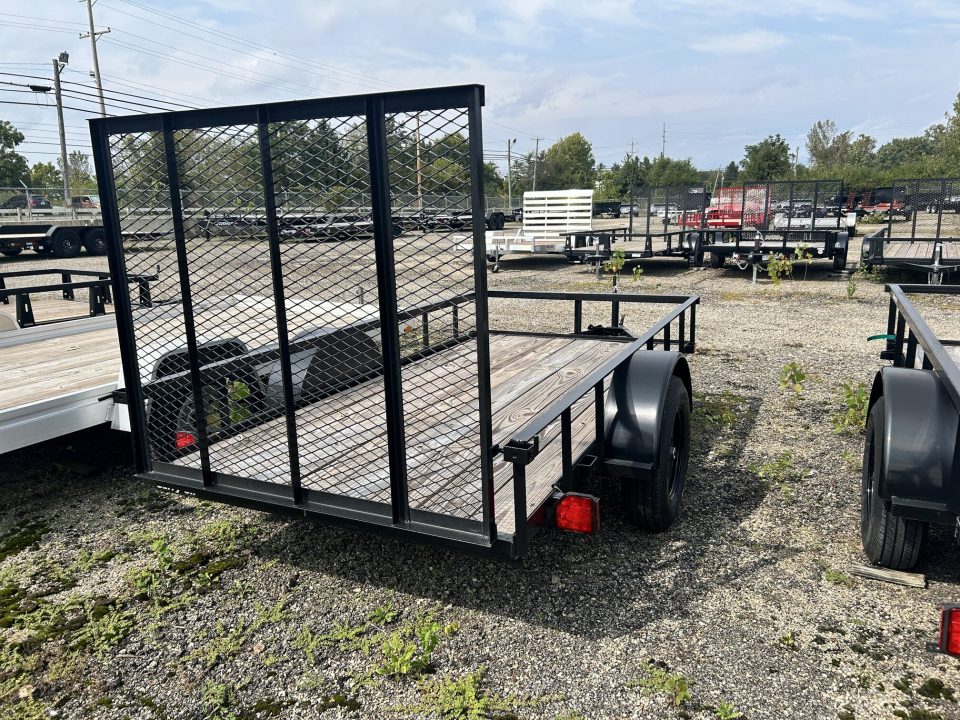New 2026 Carry-On 5 X 10 FT UTILITY TRAILER WOOD FLOOR LED LIGHTS 3K