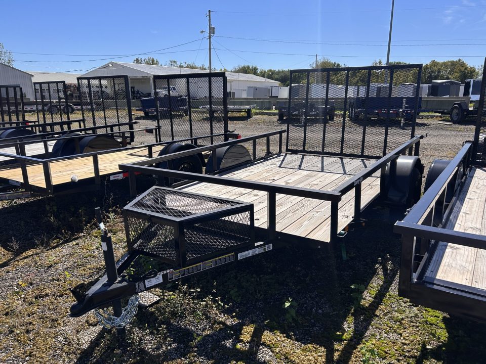 New 2026 Carry-On 6 X 10 FT UTILITY TRAILER WOOD FLOOR LED LIGHTS 3K