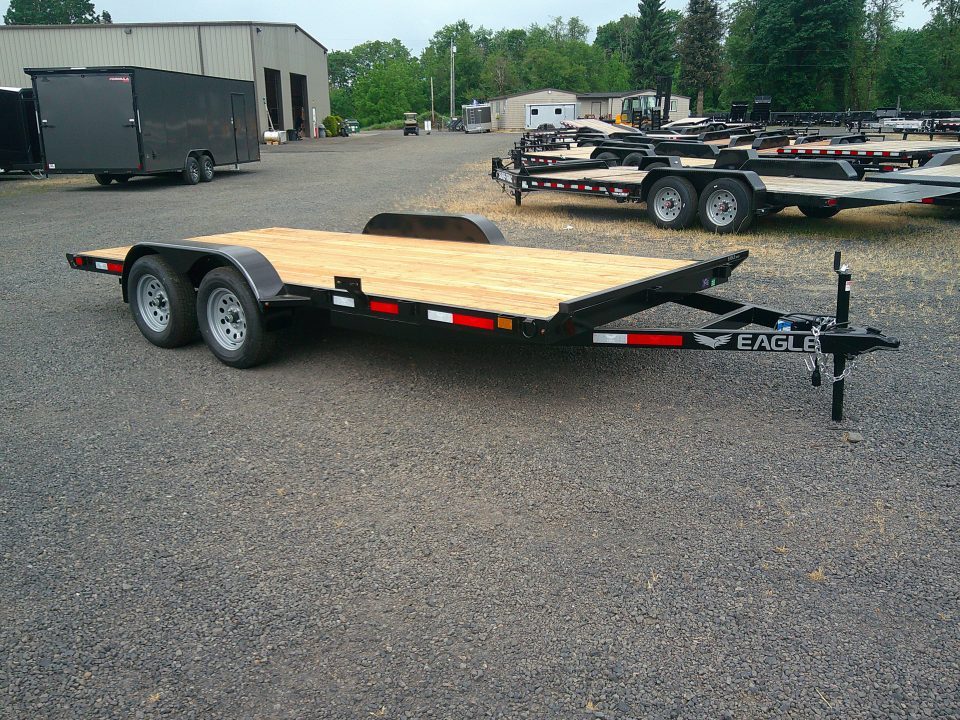 New 2026 Eagle 7x16 7K Flatbed Trailer