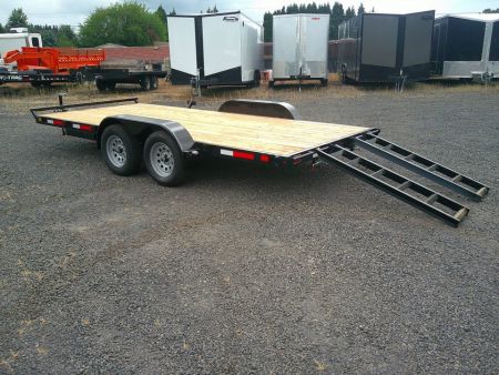 New 2026 Eagle 7x16 7K Flatbed Trailer