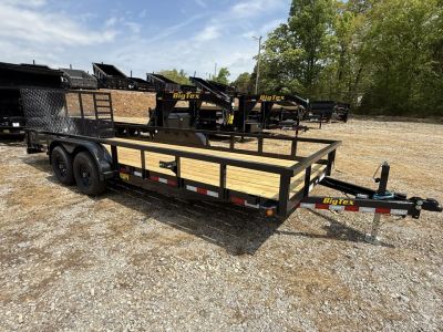 New 2026 Big Tex 10PI 20’ Utility Trailer, 9990 GVWR, SPRING ASSIST GATE