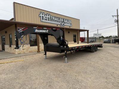 New 2026 Diamond C Trailers FMAX207 Flatbed Trailer