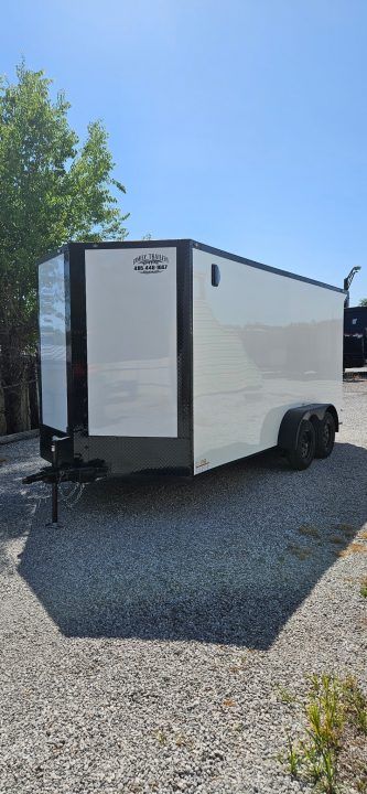 New 2026 Family Trailer 7x16 Tandem Axles Cargo / Enclosed Trailer