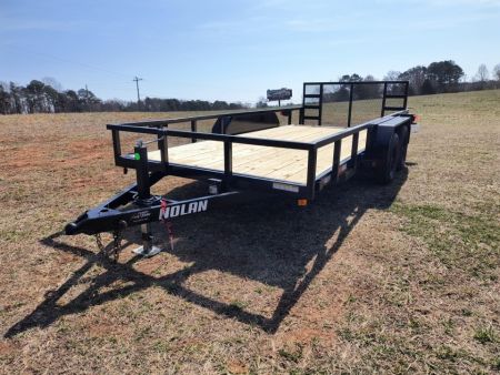 New 2027 Nolan Manufacturing 7x16 landscape trailer Utility Trailer