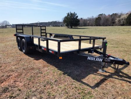 New 2027 Nolan Manufacturing 7x16 landscape trailer Utility Trailer