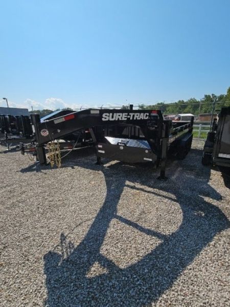 New 2026 Sure-Trac 7 x 16 Pro Series Telescopic Dump Gooseneck 22K