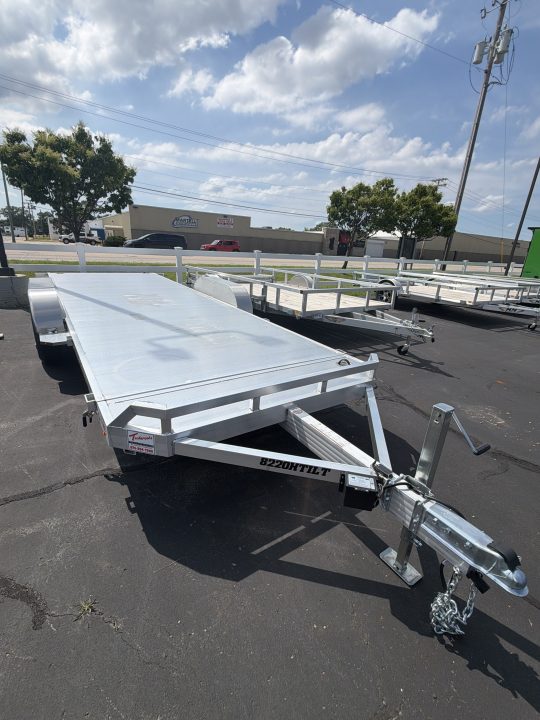 New 2027 Aluma EX-8220H-TILT Car / Racing Trailer