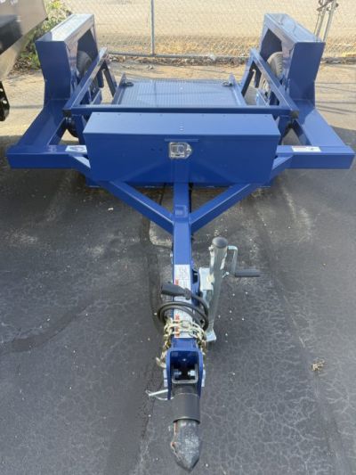 New 2025 Air Tow 52 x 8.5 Flatbed Drop Deck Trailer, 3.5K