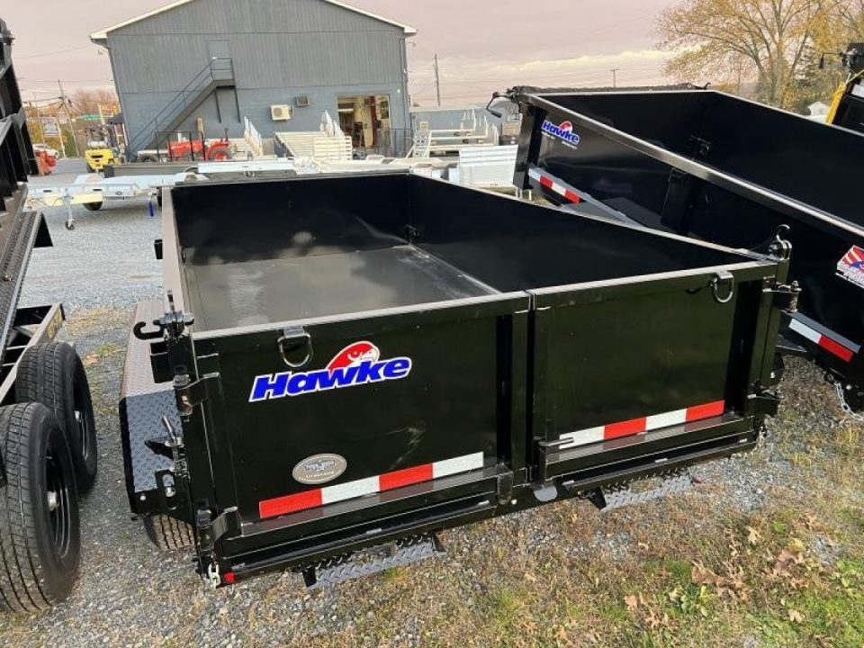 New 2027 Hawke Trailers FLPT-5.2K-6X12H Dump Trailer