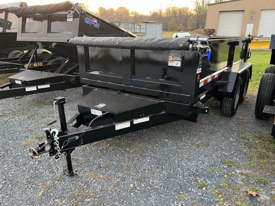 New 2027 Hawke Trailers FLPT-5.2K-6X12H Dump Trailer