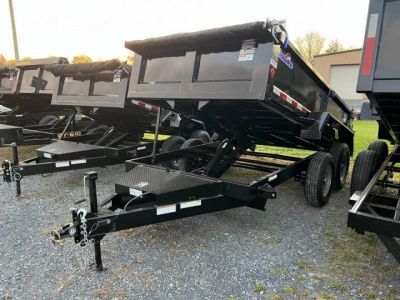 New 2027 Hawke Trailers FLPT-5.2K-6X12H Dump Trailer