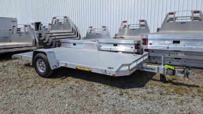 New 2027 Aluma 6'10" x 14' HD Single Axle Aluminum Tilt Trailer