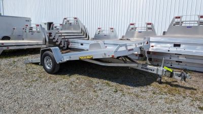 New 2027 Aluma 6'10" x 14' HD Single Axle Aluminum Tilt Trailer
