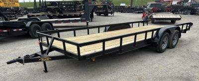 New 2026 Road Boss 83 x20' Bumper Pull with upgraded frame Utility Trailer