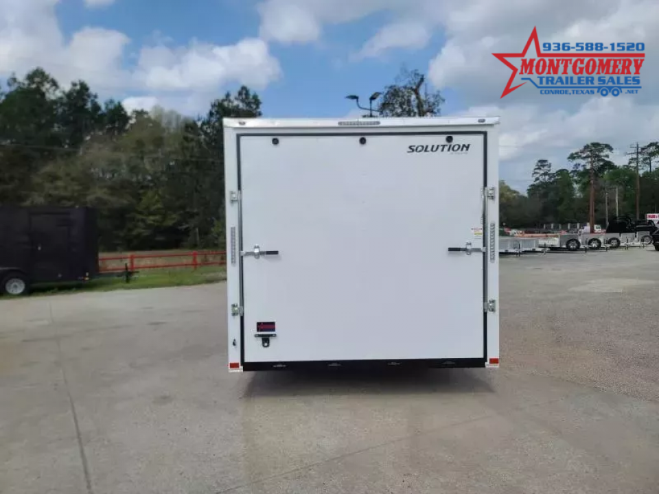 New 2026 Stallion Manufacturing LLC 8.5 X 24 ENCLOSED CARGO TRAILER WITH REAR RAMP DOOR AND 10,000lb GVWR