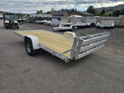 New 2025 Bear Track 80"x14' Aluminum Utility Trailer