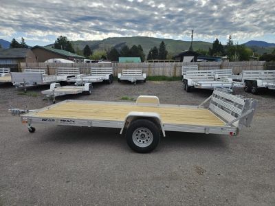 New 2025 Bear Track 80"x14' Aluminum Utility Trailer