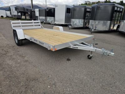 New 2026 Bear Track 80 x14' Aluminum Utility Trailer