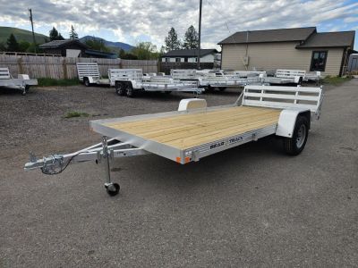 New 2026 Bear Track 80"x14' Aluminum Utility Trailer