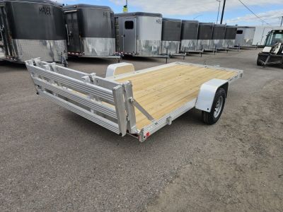 New 2026 Bear Track 80"x14' Aluminum Utility Trailer