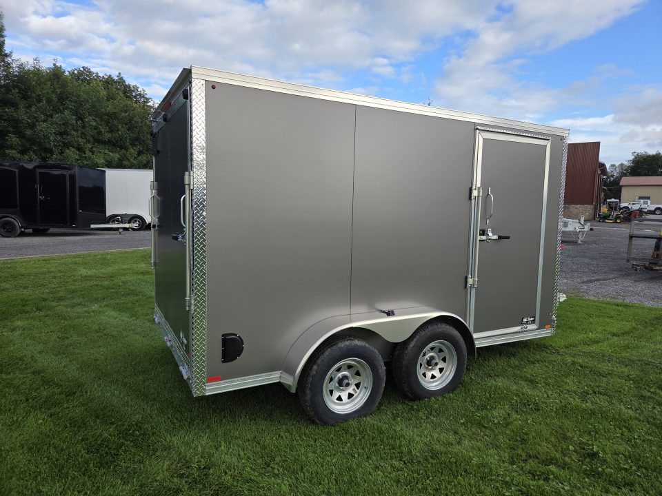 New 2027 Galvanized 7'x12' TA-3500 Cargo / Enclosed Trailer