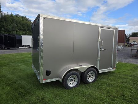 New 2027 Galvanized 7'x12' TA-3500 Cargo / Enclosed Trailer