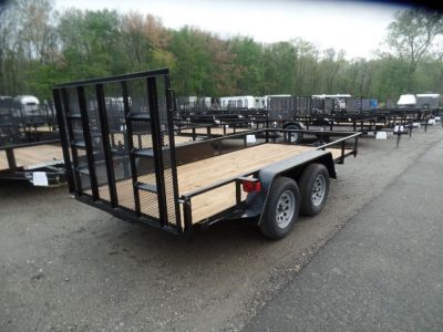 New 2026 Quality Trailers 7X14, 7X16, 7X18 - 7,000 lb. GVWR Landscape Trailer