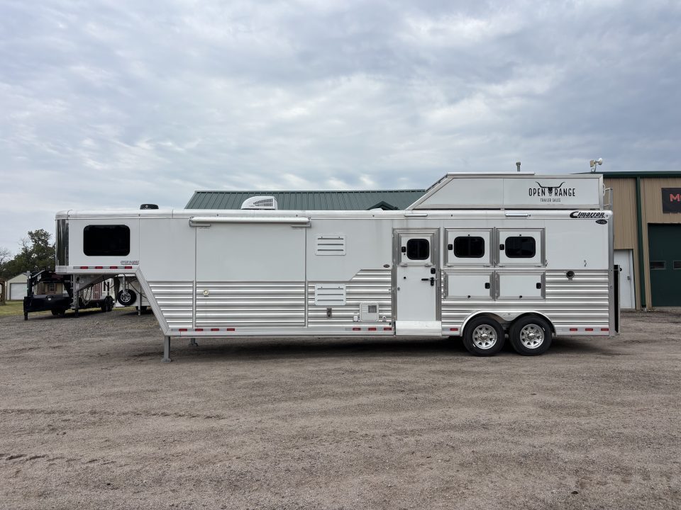 Used 2024 Cimarron Trailers Norstar 3H LQ Horse Trailer