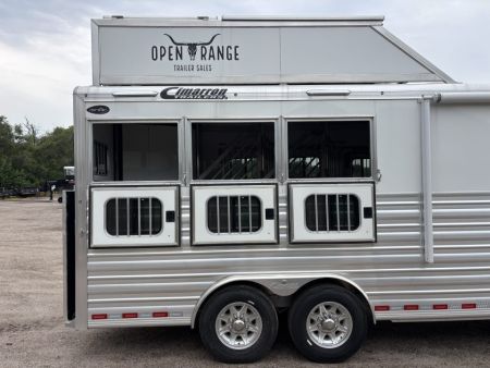 Used 2024 Cimarron Trailers Norstar 3H LQ Horse Trailer